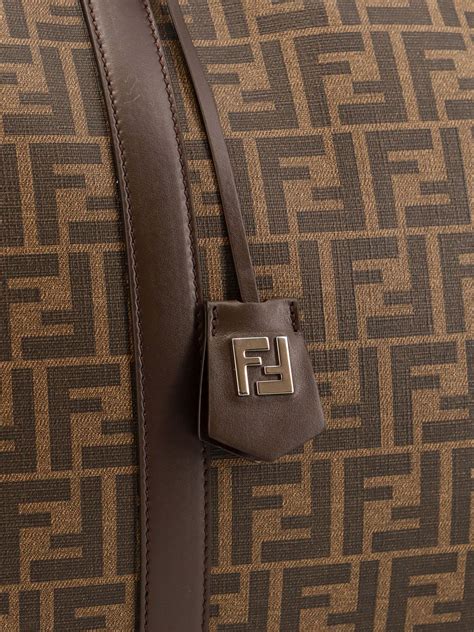 fendi duffle bag men's|fendi luggage tag.